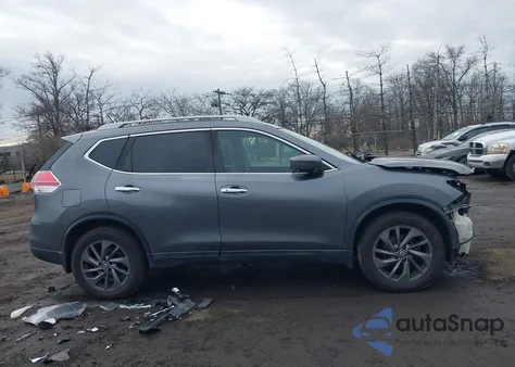2016 Nissan Rogue Sl z USA, uszkodzony, nr VIN 5N1AT2MV9GC857449